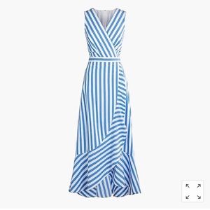 Blue and White J Crew Dress